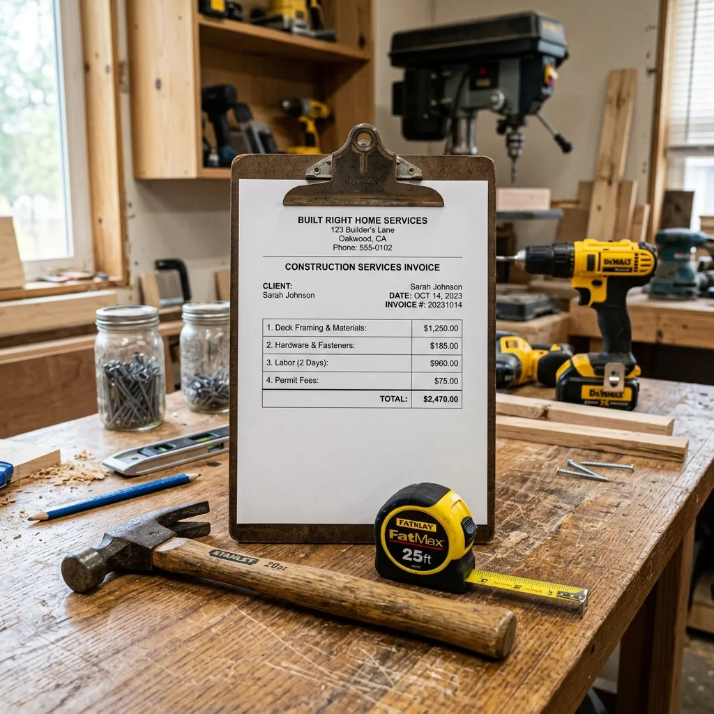 Labor & Materials Split